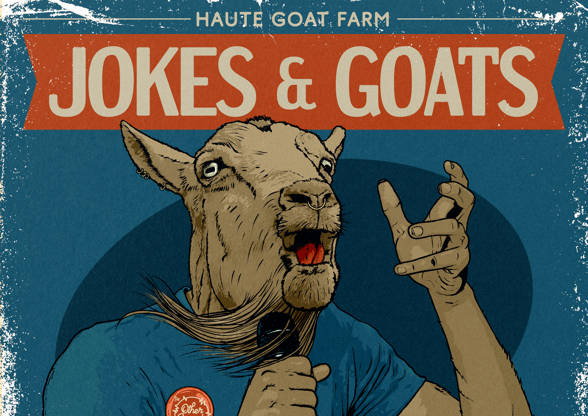Goats & Jokes is coming to Haute Goat Farms!